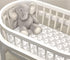 100% 3 Organic Cotton Fitted Bassinet Sheets Perfectly Compatible with Halo, Snoo, Graco, and All Other Standard Size