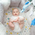 Gllquen Baby Bassinet Sheets 4 Pack, Breathable Fitted Mattress Sheet for Baby Boy Girls, 32"X16" Dinosaur