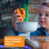 Twistabowl 3-Pack Spill-Proof Baby Bowl with Secure Clip, Lid for Travel, BPA-Free, Dishwasher & Microwave Safe