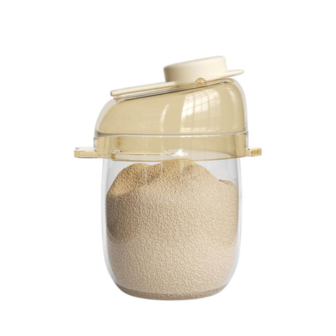 Vdaxvme Compact Milk Container, 80 ml, Travel-friendly Powder Dispenser for Easy Feeding, Storage