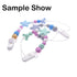 25Pcs Pacifier Clips Holders, Binky Clip for DIY Teething Toys, Baby Blankets, Bib Holder Suit for 20mm Ribbon (White)