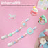 LSTRAGY 4 Pack Silicone Pacifier Clip, Pacifier Holder for Boys and Girls, Adorable Sunflower Pacifier Clips Fits