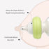 0+ 2.7oz/80ml 2.7oz (Pack 4)) YOHKOH Newborn Glass Baby Bottles with Slow Flow Nipple for Months, Wide Neck Feeding