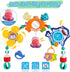 0 3 6 9 12 24 Baby Stroller Car Seat Toys,Adjustable Crib Mobile Activity Arch Toys with Sound Toy and Baby Hanging