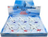 6 Pack: Commercial 7.2" A380 1:400 Diecast Airplane Toys, Big Model Airliners Planes with Lights and Sound - Pull Back