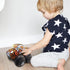 ArtCreativity Safari Plush Monster Truck, 8 Inch Soft Car Toy for Toddlers, Great Gift Idea