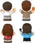 Little People Collector Seinfeld TV Series Special Edition Figure Set - 4 Characters in a Display Box