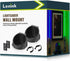 Lenink 2 Pack Lightsaber Wall Mount Holder Rack, Compatible with Galaxy's Edge and Most Lightsabers (Black)