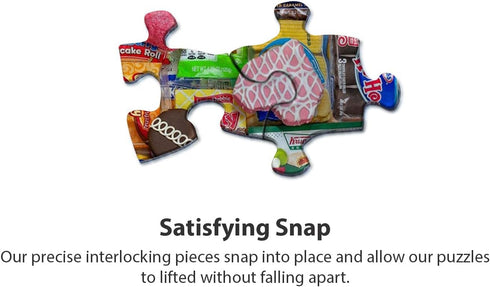 Springbok's 1000 Piece Jigsaw Puzzle Snack Treats, Made in USA