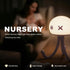 Jellyfish Night Light for Kids Bed Frame - Room Decor & Special Cute Funny Gifts, Rechargeable Baby Nursery Lamp