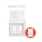HomeStar Safety Light Switch Cover Guard | Double Shutter Switch Protector |