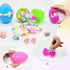 LUKBERA 24Pcs Set Easter Eggs with Jewelry Toys, Different Designs of Bracelets Necklaces Earrings,Suprise Easter Eggs