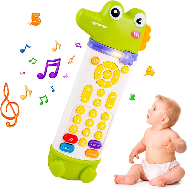 YLXHDO Baby Remote Control Toy with Music and Light - On The Go