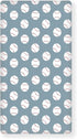 QINBEIDU Baseball Blue Fitted Crib Sheet American Sport Championship Patch Sports Standard Crib