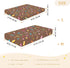CZXW 52" 28" Colorful Sprinkles Chocolate Crib Sheets Fitted x Natural Cotton Soft & Breathable for Baby Crib Mattress