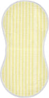 decor gift Cotton Large Burp Cloths for Baby Breathable Light Yellow Stripe Baby Rags