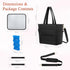 Adworte Pack 16 Wearable Breast Pump Bag for Working Mom, Breastmilk Cooler Tote Bag with Insulated Compartment, Breast