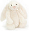 Jellycat Bashful Cream Bunny Stuffed Animal - Large 14 inches, Classic Children's Gift