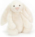 Jellycat Bashful Cream Bunny Stuffed Animal - Large 14 inches, Classic Children's Gift