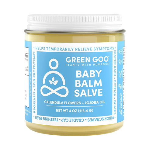Green Goo Baby Balm, Organic Gentle Moisturizing & Soothing Baby Lotion, Helps