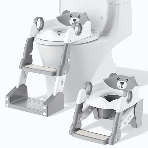 Potty Training Seat,Toddler Toilet Seat for Boys Girls,3-in-1 Potty Training Toilet and