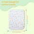 37.5x27.5 Inch 2 Pack Baby Changing Pad Changing Table Pads Waterproof Large Size Portable Diaper Changing mat Liners