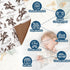 (05) Western Baby Blanket, Cowboy Minky Blankets for Boys Girls, Nursery Room Decor, Soft Warm Lightweight Nursery Bed