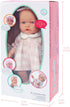 12 6-Piece Packaged Baby Doll Classic Checkered Dress & Accessories Gift Box Soft Realistic Lifelike Baby Dolls