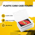 UNO Card Case Holder for Mattel Classic UNO Card Game, Holds 108 Pcs, 3.93 x 2.6 x 1.57 Inch Plastic Storage Box