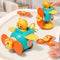 3 in 1 High Chair Toys with Suction Cups, Spinner Baby Toys for 6-12 Months, Teething Tray Rattle