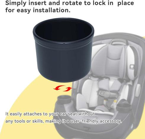 YENANA 1st C6577 C6474) (2 Cup Holder Replacement for Safety EverFit/Grow and Go, for Maxi-COSI Pria, and for Cosco