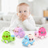 6-12 12-18 1 4 Pack 1-3 1yr 2yr Baby Car Toys for Months Year Old Girls- Rattle Push N Go Cars for Toddlers Years