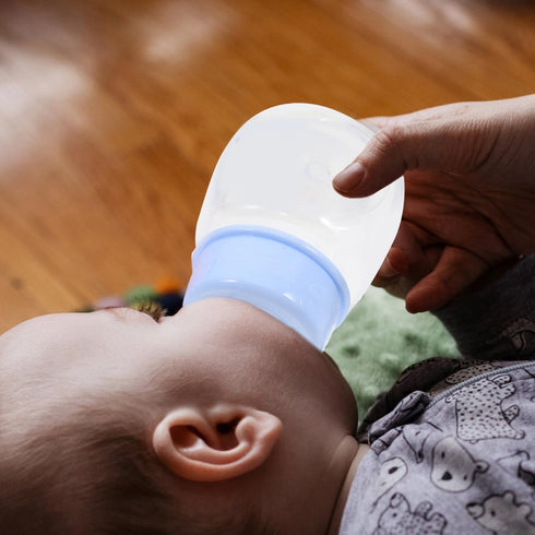 3pcs Kisangel Mini Baby Bottles Nursing Baby Bottle Plastic Travel Food Feeder for Milk Cereal