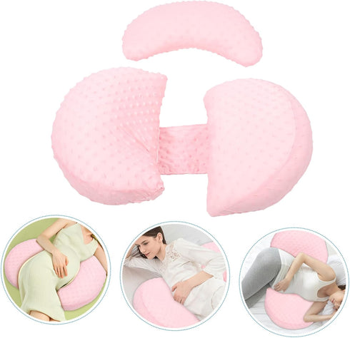 Ergonomic Maternity Pillow - Comfortable Back Support for Side Sleepers