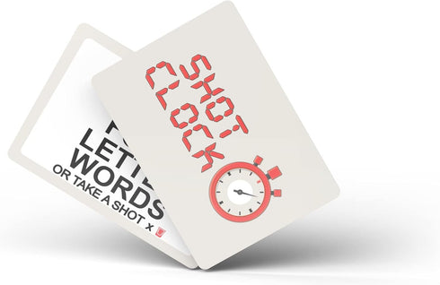LewisRenee Shot Clock - Black Owned Drinking Card Games for Adults Urban Trivia Game - Great Drinking Games for Adults