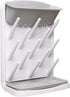 Countertop Ubbi Vertical Baby Bottle Drying Rack, Space Saving Drying Rack Baby Organizer, Gray