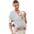 Baby Wraps Carrier Newborn to Toddler, Kangaroo Baby Easy Wearing Wrap, Adjustable Soft Baby Holder Front Chest Sling