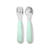 OXO Tot On-The-Go Fork and Spoon Set, Opal Color