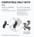 ODNEX V2, V3 V2, Upper Adapter Accessories Compatible with UPPAbaby Vista, Vista Vista Strollers/Bassinet, Toddler Sea