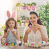 30pcs 2-3/8" Blank White Plastic DIY Easter Eggs