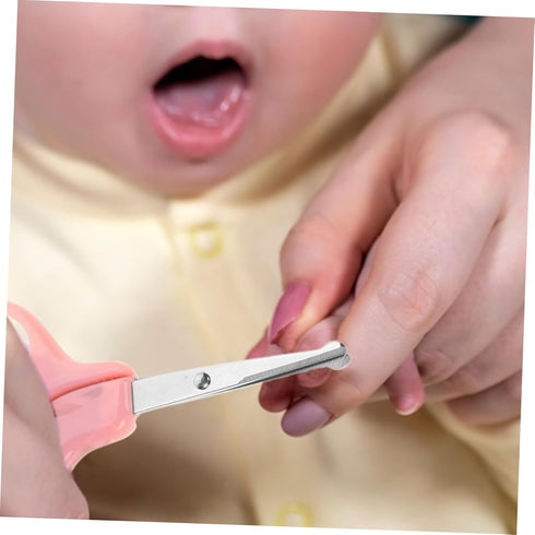 Set Cute Nail Clippers for Newborns in Adorable Case