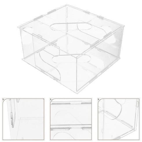 UPKOCH Breastmilk Storage Container Freezer Organizer Acrylic Breast Milk Bag Holder for Nursing Moms Fridge Storage