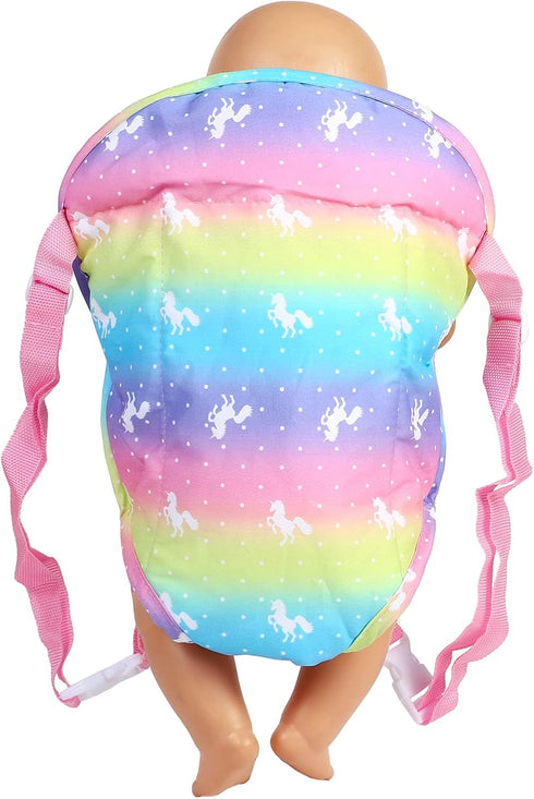 SOTOGO Baby Doll Carrier, Backpack Carrier for American Dolls 15 Inch to 18 Inch