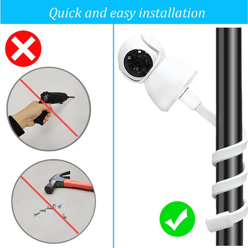 GUCHO Baby Monitor Mount for Crib - Universal Holder Compatible with Infant Optics
