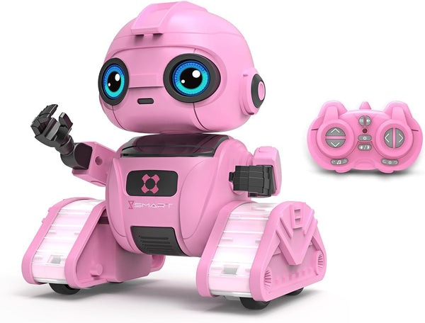 Robot Toys for Boys and Girls, Rechargeable Remote Control Robot with Auto-Demonstration,
