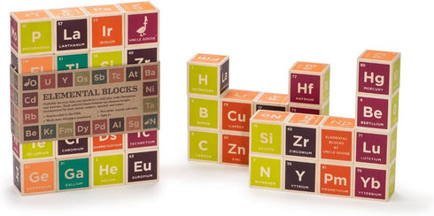 Uncle Goose Periodic Table Blocks - Made in The USA