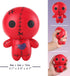 Anboor 4.7 Inches Voodoo Dolls Squishies, Ghost Doll Halloween Kawaii Soft Slow Rising Stress Relief Toys