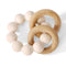 Socub Baby Teething Toys for 0-6 6-12 Months- BPA-Free Food-Grade Silicone &