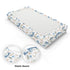 KuphiL10C Girls-16x32 Watercolor Ocean Whale Sea Turtle Starfish Seashells Pattern Baby Changing Pad Cover, Unisex Sea