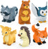 Tub Works Woodland Animals Watertight Baby Bath Toys, 6 Pack | Sealed,